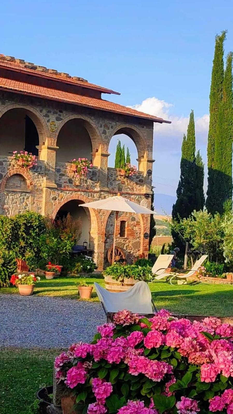 Agriturismo Il Pozzo Castiglione dʼOrcia Eksteriør billede